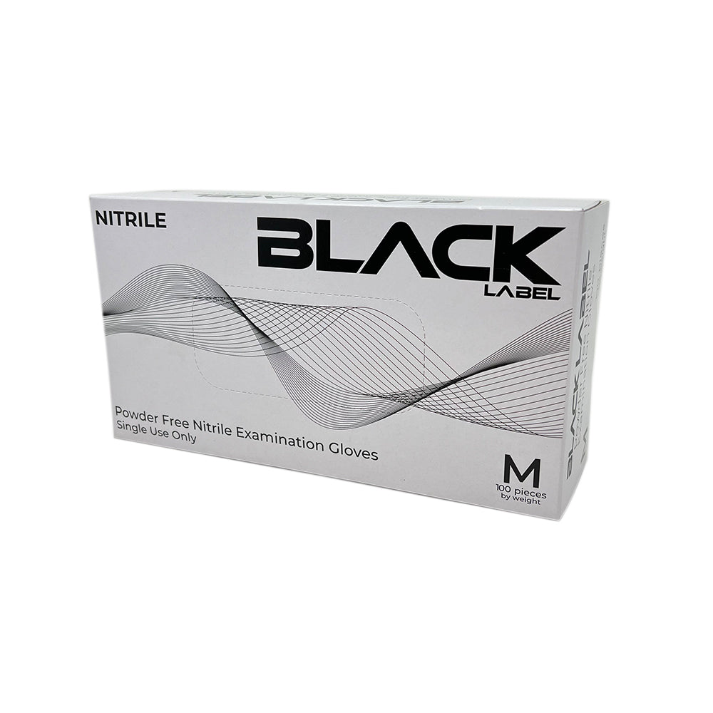 Black Label Nitrile Gloves