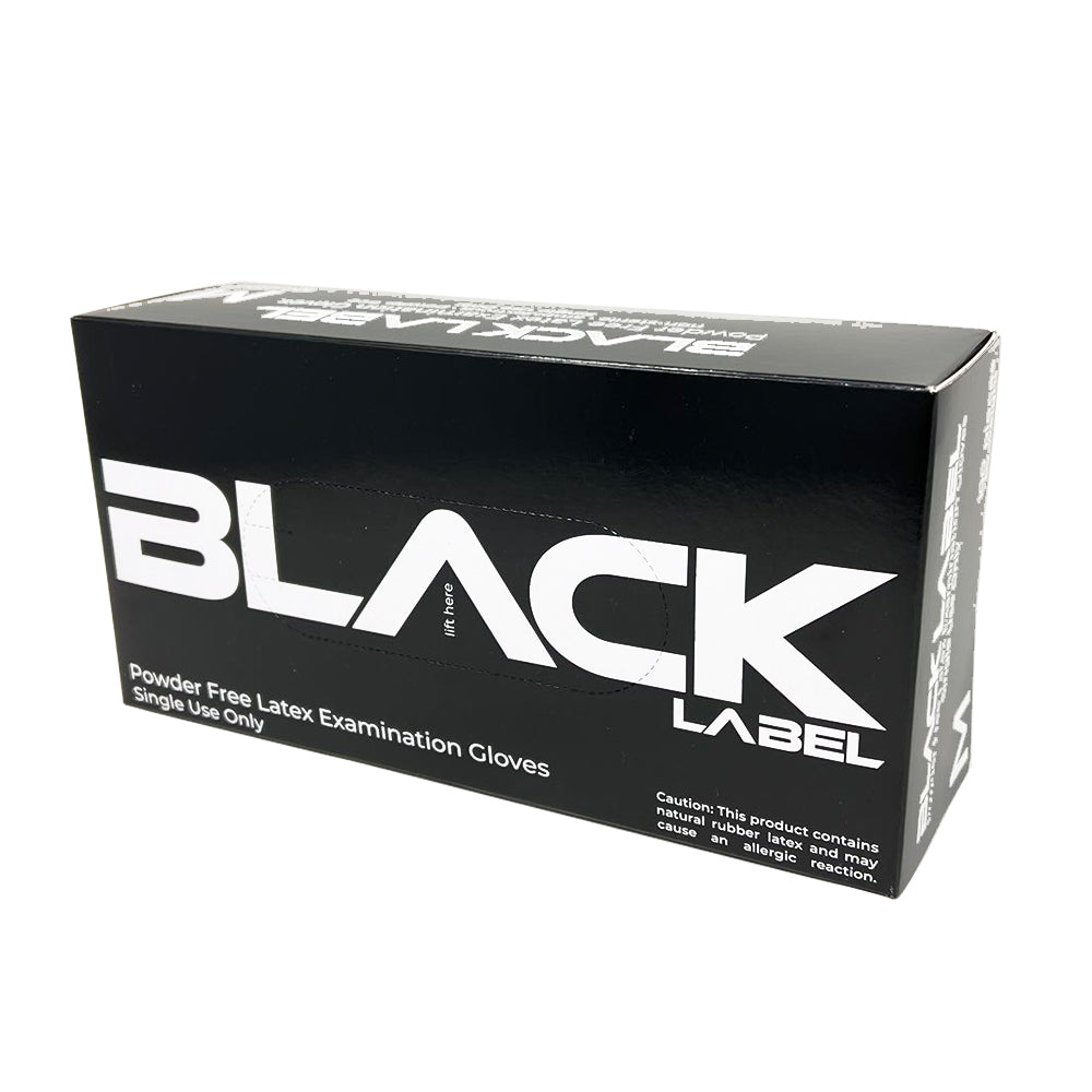 Black Label Latex Gloves